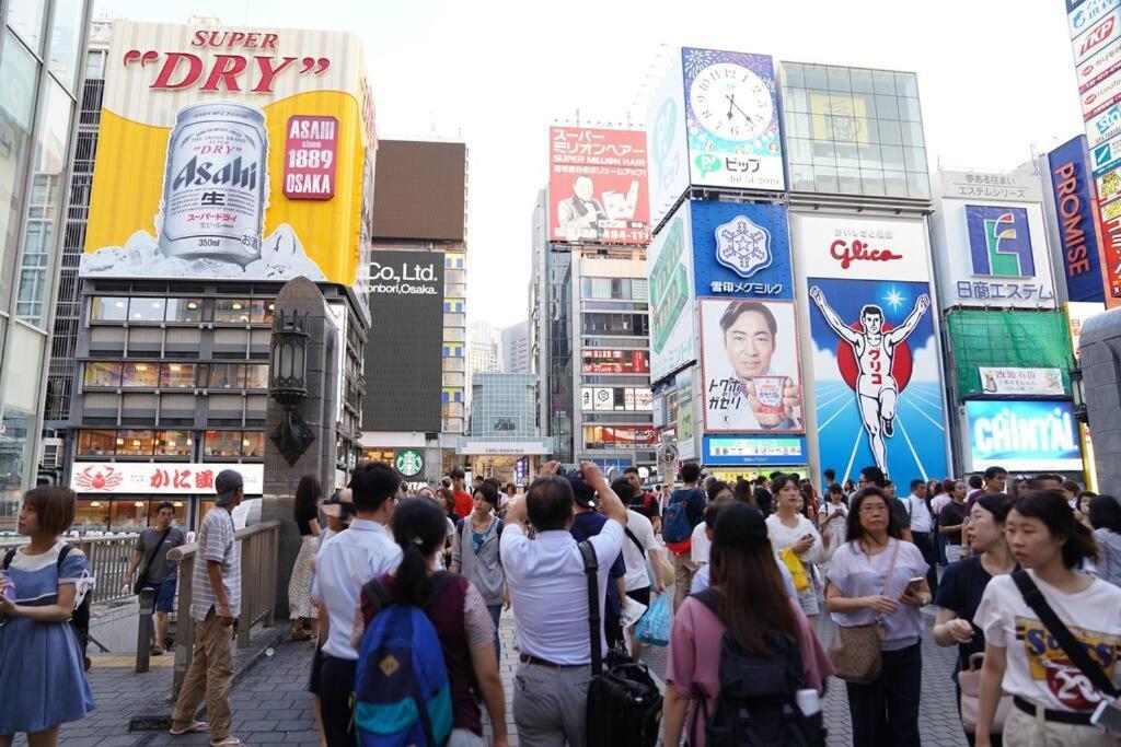Namba S34O2Abcwififree Hotel Osaka Eksteriør billede