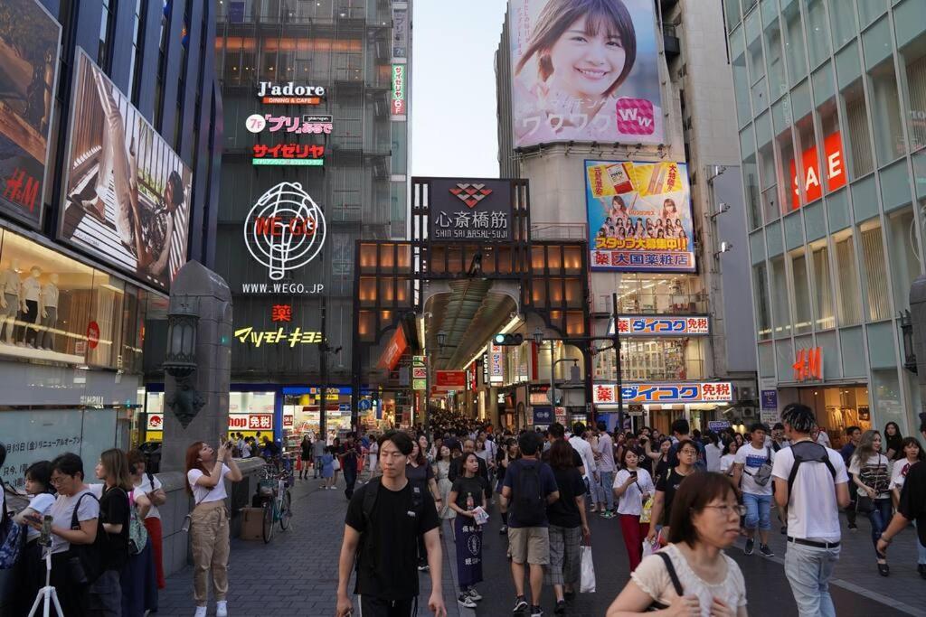 Namba S34O2Abcwififree Hotel Osaka Eksteriør billede